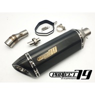 Project79 Kawasaki VERSYS-X 250 2017 Exhaust Slip On Piping Muffler Stainless Steel Project79 QPM06S
