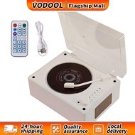 Retro CD Player Rechargeable Remote Control Portable CD Player Bluetooth-Compatible 5.0 Support CD B