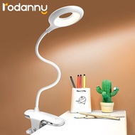 Rodanny Table Lamp Led Desk Touch Clip Study Flexible Gooseneck Desktop Usb Light Rechargeable For Children