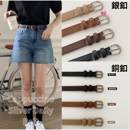 Genuine Korean Daily Double Belt Loop Pants Thin 98doci