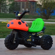 Rechargeable electric scooter or motorcycle /  Motosikal elektrik kanak-kanak