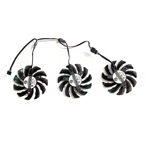 For Gigabyte RX 5500 5600 5700 XT Graphics Card Cooling 4PIN 78MM PLD08010S12HH RX 5700 XT GPU Fan