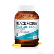 AustraliaBLACKMORES BLACKMORES No Fishy Smell Deep sea fish oil 400Granule Original Imported Bottled Soft Capsules Fish