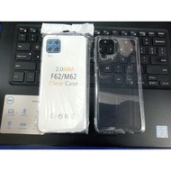 Samsung F62/M62 clear case clear thick