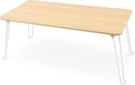 (Sturdy & Space Saving) Low Table, Foldable, Width 31.5 inches (80 cm), No Assembly Required, Height