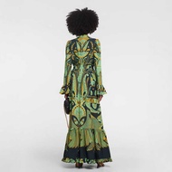 In Aa N A S I T O C K. A M 2 7 0. Fashion Positioning Floral Women's Printed Long Skirt El