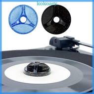 KOK Universal 45RPM Record Adapter LP45 Record Stabilizers Adapter for Turntables Light Weight ABS M