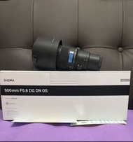 Sigma 500 500mm F5.6 DG DN OS Sony FE Mount 最新款 Sports 