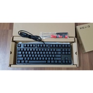IKBC C87 and C104 mechanical keyboard 2019 Typeman version black with ice blue led, thick PBT double