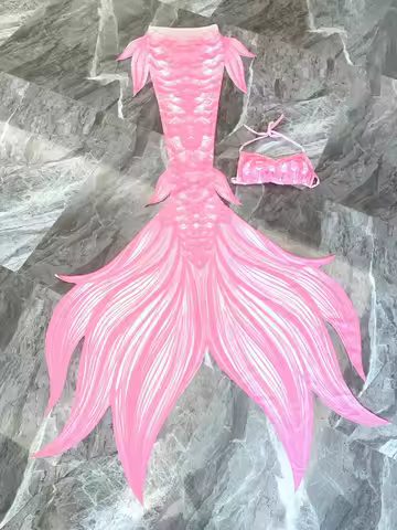 YUNER Original Mermaid Fish Tail Oceanarium Diving Photo Swimsuit Stamping Mermaid Can Be Customized