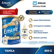 Ensure Gold HMB Vanilla 800 g - Low Lactose Adult Nutrition - Ensure Life StrengthPro - Ensure Milk 