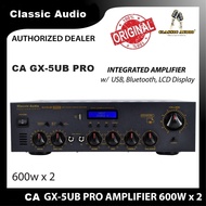 NEW! Classic Audio CA GX-5UB PRO 600W X 2 Karaoke Amplifier with Bluetooth USB LCD (Original)
