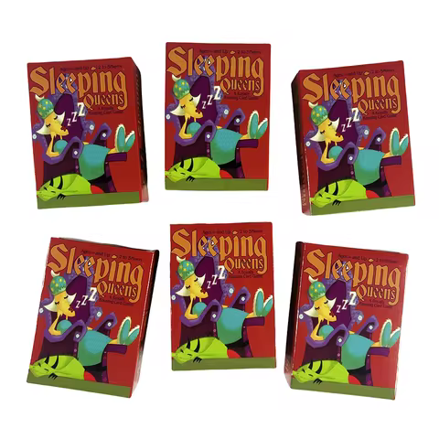 1 PC English Sleeping Queens Cards Board Game 2-5 People Family Gift Wake Up Queen Strategy Cards Ga