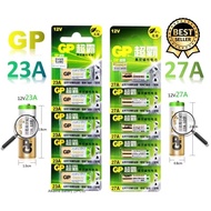 Rabbit Mall GP 23A 27A 12V 5 ก้อน ถ่านรีโมท ถ่าน 23A 27A 12v นาฬิกาปลุก กล้อง Super Alkaline battery