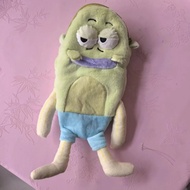 Ugly Cute Biqi Resident Messenger Bag Plush Leng Fish Doll Style One-Shoulder Mobile Phone Bag Dumb 