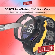COROS Pace Pro, Pace 3, Pace 2 Protector Case, 2in1 Hard Casing With Screen Glass Cover (for pace3 p