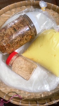 Combo 500g Bánh Tráng phơi sương +500Bơ + 200g Muối Trộn + tặng 100g Muối nhuyễn