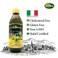 Diskon Ladiva Extra Virgin Olive Oil, 500ml (halal)