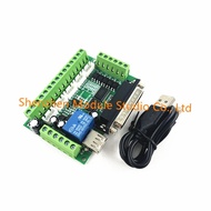 HB HB 5 Axis CNC Interface Adapter Breakout Board for Stepper Motor Driver Mach3 +USB Cable LPT Cabl