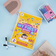 Educational activity worksheet book for early childhood education children 2-3 years old activity wo