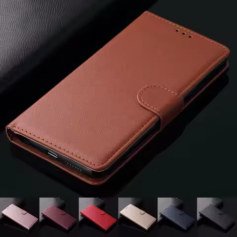 Leather Book Case For Samsung Galaxy A3 A5 A7 J3 J5 J7 2016 2017 J2 Pro J4 J6 A8 A9 A6 Plus J8 2018 