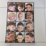 poster pangkas rambut anak