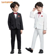 Lontakids 2-14 Years Old Gentleman Suit Boy Wedding Birthday Dresswear
