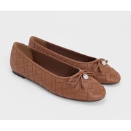 Jastip Ivette Woven Bow Ballet Flats