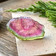 裸石 / 天然西瓜碧璽切片