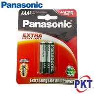 PANASONIC EXTRA HEAVY DUTY BATTERY 3A/AAA 1.5V 2PCS