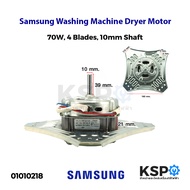 Samsung Washing Machine Dryer Motor, 70W, 4 Blades, 10mm Shaft, Washing Machine Spare Part