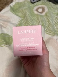 Laneige Bouncy & Firm 睡眠面膜