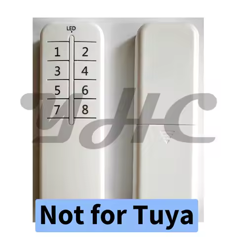 YHC 1pcs ZigBee 3(single, double, long press) x 8 button remote control OnOff switch control IEEE 80