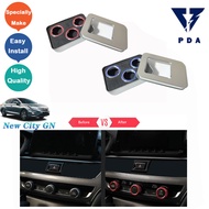 ฝาครอบสวิตช์แอร์ HONDA CITY & HATCHBACK GN 2020-2022 แต่งรถ