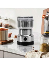 不銹鋼咖啡研磨機-電動咖啡豆研磨機-多功能磨粉機-攪拌機