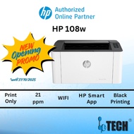 🔥Limited Deal🔥HP 108A / 108W Mono Laser Printer Black & White / Toner W1112A