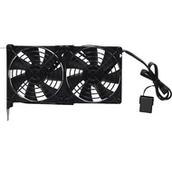 Universal VGA Cooler Dual 80mm Graphics Card Heatsink Double Three Fan GPU Radiator Partner Ultra High Speed Quiet