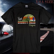 Visit Gravity Falls Oregon Men Pure Cotton T-Shirt