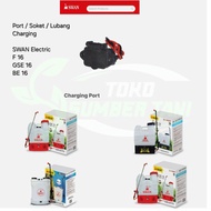 Port Charging Soket Rumah Lubang Cas Sprayer SWAN Elektrik F16 GSE16
