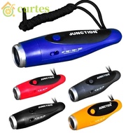 CURTES Sports Events Whistle, Electronic Trisyllabic Electric Whistle, Emergency Whistle Fitness Equipment Professionalism Tool Game Training Electronic Whistle Cheerleading