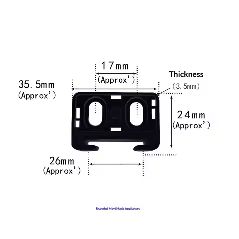 1/4Sets Refrigerator Door Slide Rail Guide Replacement Kit For Built In Fridge Door Repair