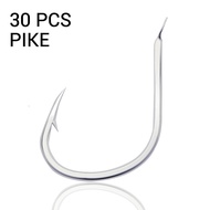 JK 30pcs Hooks Fishing Sea Pike Fishing Hooks Saltwater High Quality Jig Hook Fishhooks For Slow Pit