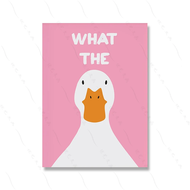 2025 Pink Duck Art Quote Poster Mustang And Lipstick Canvas Painting Wall Prints Red Heart Pictures