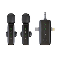 New Private Model J82Wireless Lavalier Microphone 3-in-1 Live Streaming Noise Reduction Video Shooti