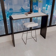 Bar table Set IKEA minimalist style High Bar Stool Bar Counter Woodenbar counter meja bar