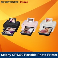 [Local Warranty] Canon SELPHY CP1300 Mobile Wi-Fi Photo Printer - Pink White Black