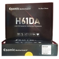 ESONIC H61DA MOTHERBOARD LGA1155, H61, DDR3, M2 NVME