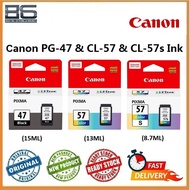 Canon PG-47 & CL-57 & CL-57s Ink Cartridge | Refill Black Color ink
