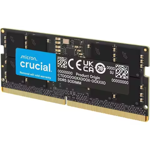 16GB DDR5 , 4800MHz CL40 Laptop Memory, SODIMM 262-Pin ule, Compatible with 12th Gen Intel Core - CT