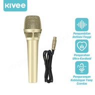 KIVEE Mikrofon Mic Condenser Recording Streaming Podcast With Stand For YouTube KARAOKE SMULE LIVE S